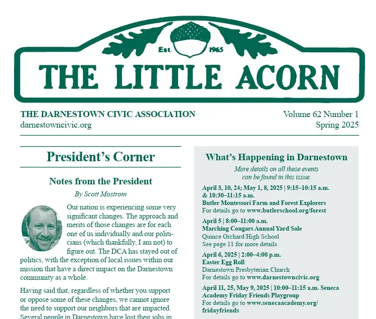 The Little Acorn Newsletter